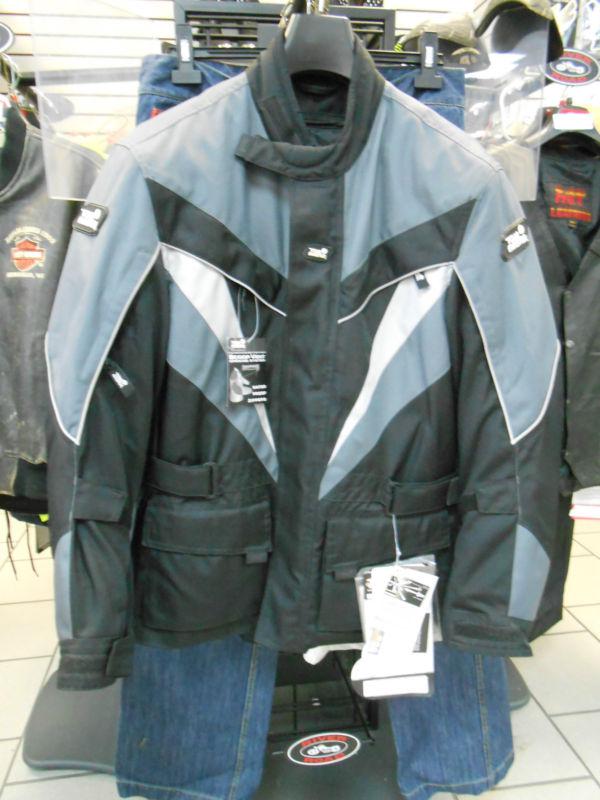 Tourmaster saber dark silver jacket