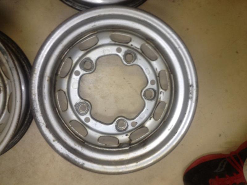 Original KpZ Porsche Wheels Set of 4 dated 6-61 #604 2 A, US $800.00, image 7