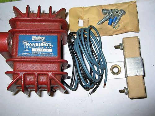 Nos mallory transistor ignition 60s?