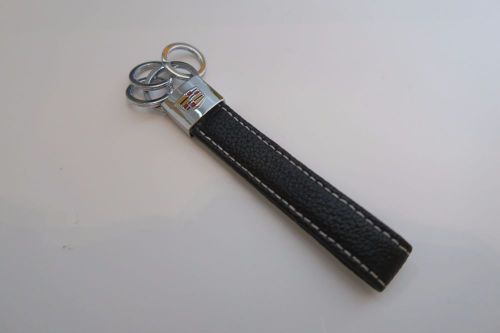 Cadillac escalade ct6 leather key chain 3 rings free shipping