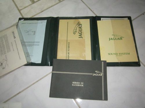 1980-1992 jaguar xj6 series iii 3 owner manual 81 82 83 84 85 86 87 88 89 90 91