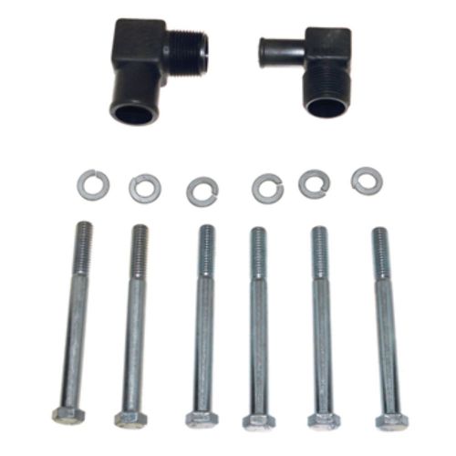 Nib indmar 5.7l manifold mounting kit incl. bolt wash&amp;nylon elbows indmar 491006