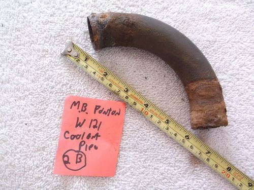 Mercedes benz ponton coolant pipe w121 190b coolant fitting fluid radiator    2b