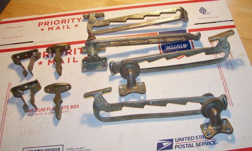 Vintage 1950&#039;s perko? cabin cruiser bronze cabin hardware original+nice lot!