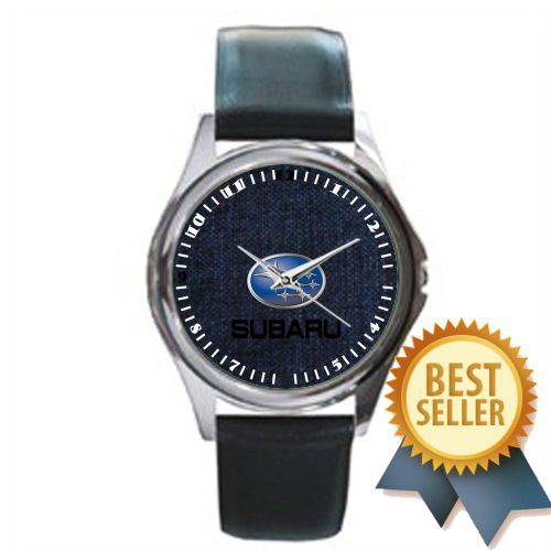 Subaru jeans new design unisex silver tone round watch special edition