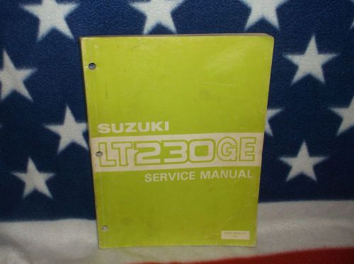 Suzuki lt230ge service manual