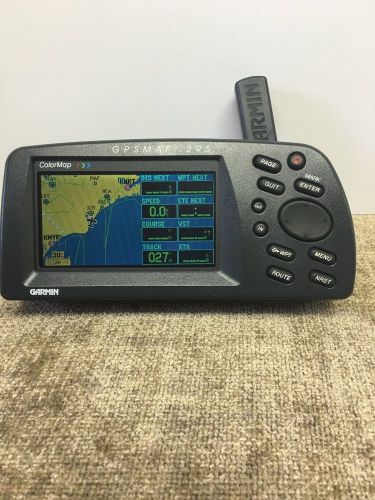 Garmin gps map 295 colormap 295 aviation gps