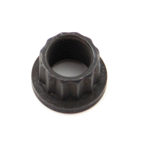 7/16" x 20 unf black oxide 12 point hex nut