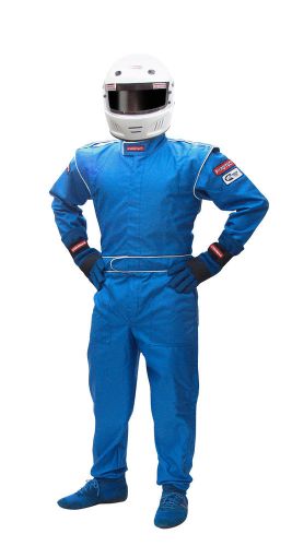 Pyrotect junior sfi-5 suit blue