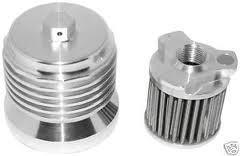 Pc racing flo re-usable stainless oil filter harley dyna  softail sportster