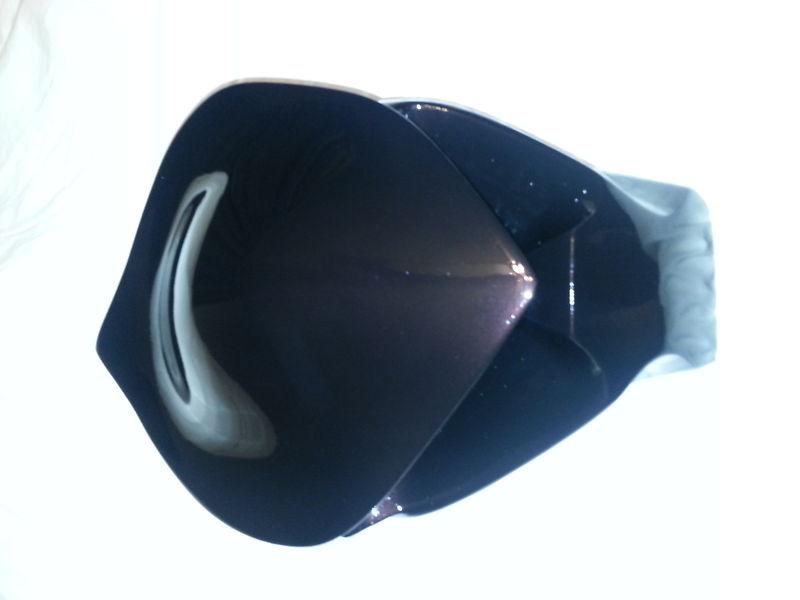 predator motorcycle helmet/blue grey airbrushing, US $690.00, image 3