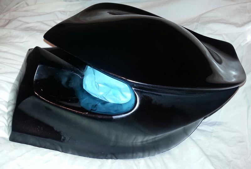 predator motorcycle helmet/blue grey airbrushing, US $690.00, image 6