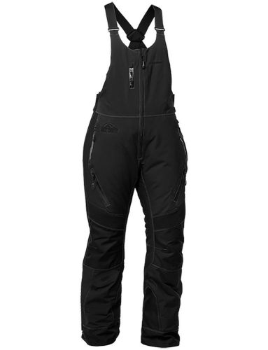 Castle x racewear tundra womens snowmobile bib black