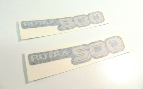2003 genuine ski-doo mxz 500 upper hood rotax 500 logo nos oem decals 516001420