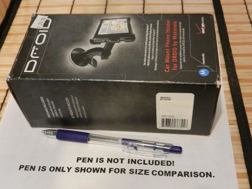 Motorola car mount phone holder cradle dock droid mobile gps hand free accessory