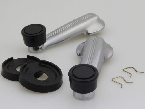 Handle door window crank door chrome fit datsun 620 pickup sport truck 1972-1979