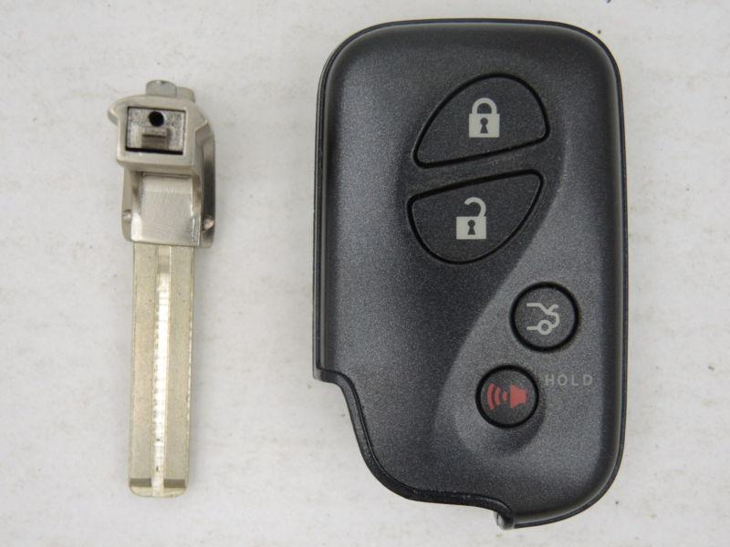 Lexus lot of 1 remote keyless entry remotes fcc id:hyq14acx uncut key