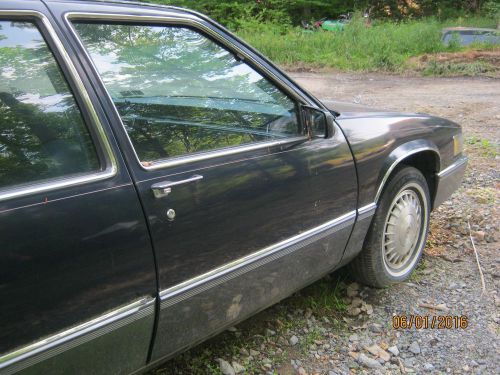 1989 cadillac deville right front passengers door complete oem blue -parting out