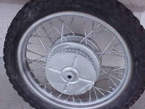 Jawa 16&#034; rear hub / wheel 36 spoke jawa / cz 250 -350 motocross ?