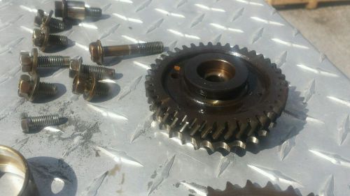 Various timing parts off of a 1996 toyota tacoma 3rz comma 2.7 liter