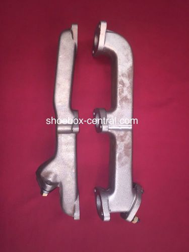 1949 1950 1951 ford shoebox dual exhaust manifolds pair save!