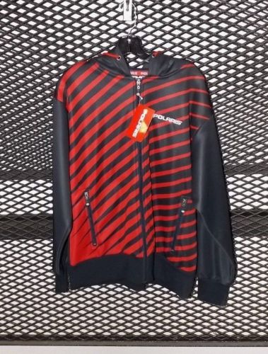 Polaris downhill hoodie navy/red sweetshirt