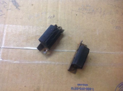 1962-80 mgb oem set of 2 hood rubber buffers bumpers