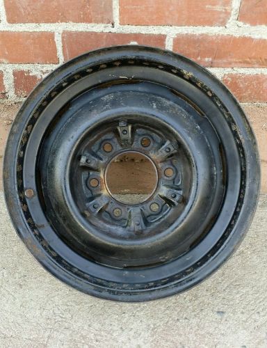 1937 1938 chevy truck 16 x 4 1/2  6-lug steel wheel used original vintage