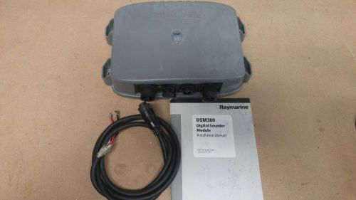 Raymarine e63069 dsm300 sounder module tested working software version 4.20