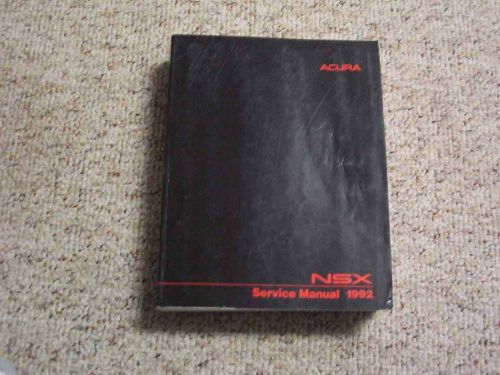 1992 acura nsx factory shop service repair manual 3.0l v6