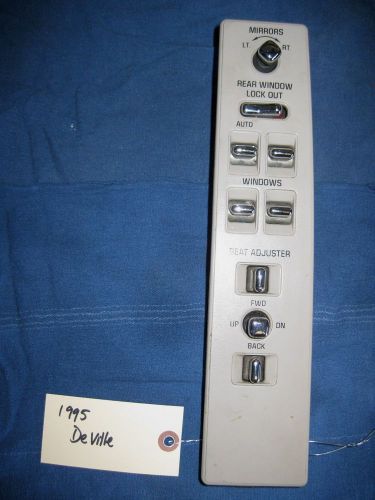 1995 cadillac deville window switch, driver side, 4dr, fits 1994-1996