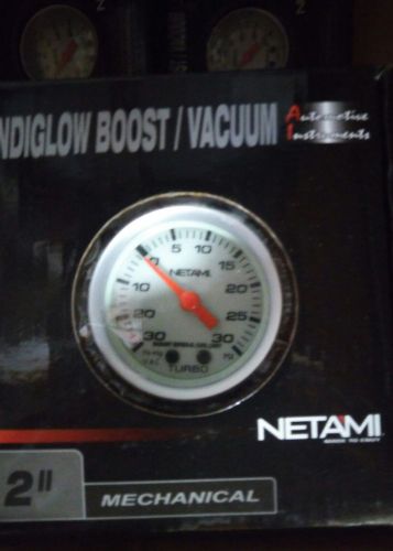 2&#034; vacuum boost guage by netami