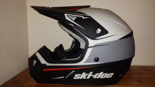 Ski-doo xc-4 cross drift helmet 2xl black
