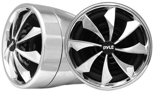 New pyle plmcs92 pair 800w snowmobile handlebar weatherproof 3&#039;&#039; speakers
