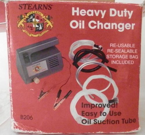 Stearn&#039;s heavy duty 12v oil changer/ re-usable