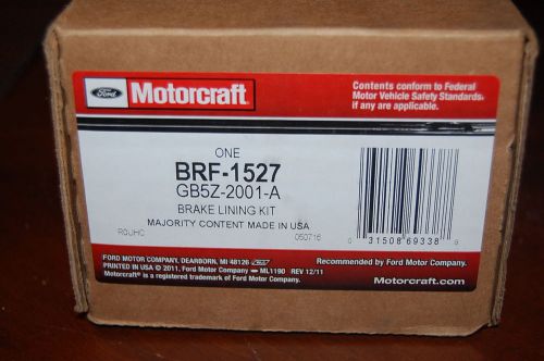 Motorcraft brf-1527 disc brake pad-standard premium front