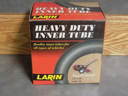 Larin heavy duty inner tire tube implement lti-419  4.00-19  brand new!