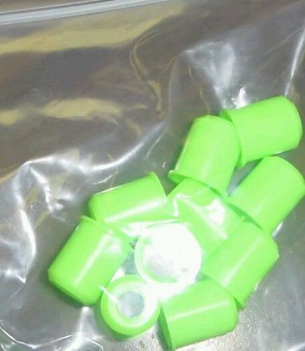 Snap soc® rivet set caps 3/32&#034; white  or 5/32&#034; green 10 packs.
