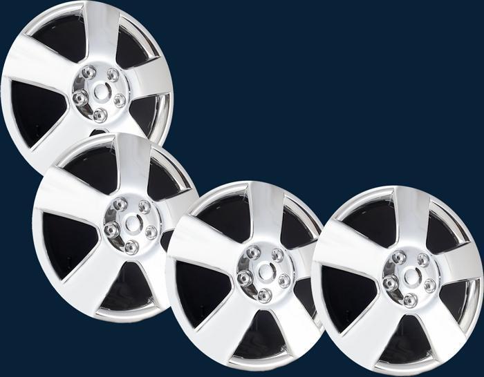 '06-11 chevrolet hhr 16" chrome hub caps wheel covers part # 63251-c new set/4