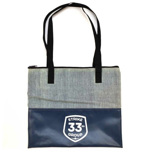 Lexington pontoon boat manual tote bag | 33rd strike group green blue