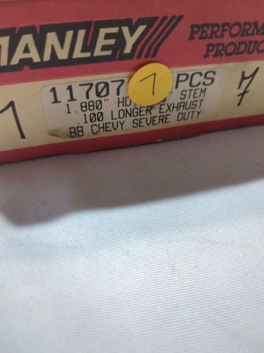 Manley 11707-1 1.880" hd 5/16" stem .100 long ex b/b chevy ultra lite (1) valve