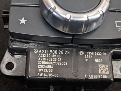 MERCEDES E CLASS C207 MULTIMEDIA SAT NAV CONTROL SWITCH A2129009828, US $, image 2