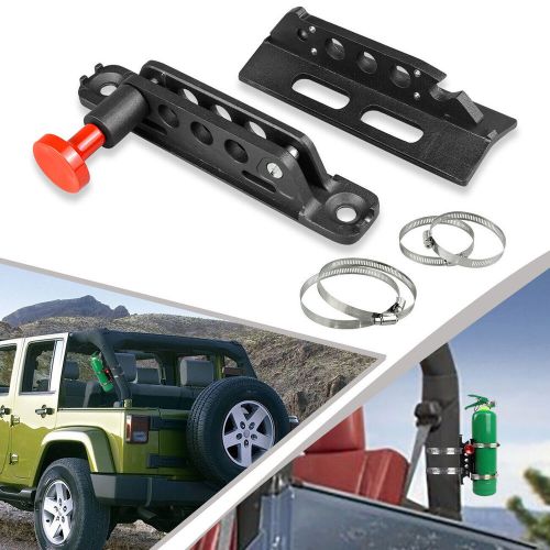 Fire Extinguisher Mount Holder Bracket Car Roll Bar Adjustable For Jeep UTV, US $21.98, image 9