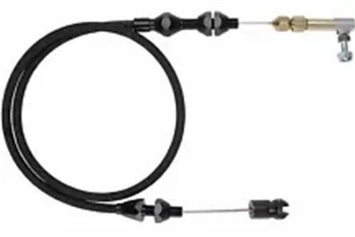 1PC Rubber Braided Stainless Wire Throttle Cable 24" Universal For Ford GM, US $28.69, image 3