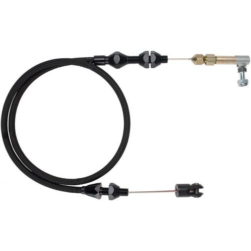 1PC Rubber Braided Stainless Wire Throttle Cable 24" Universal For Ford GM, US $28.69, image 4