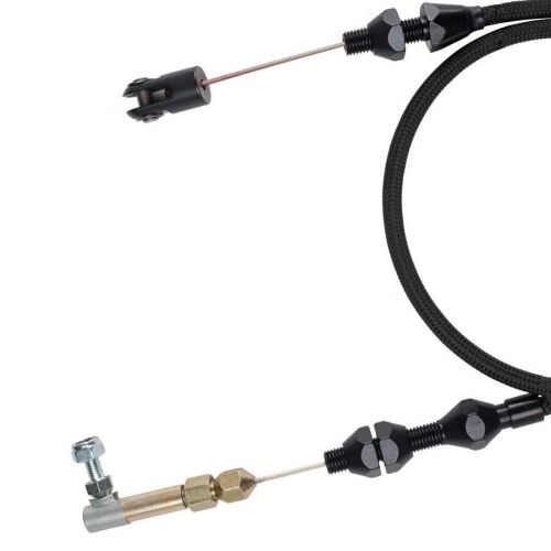 1PC Rubber Braided Stainless Wire Throttle Cable 24" Universal For Ford GM, US $28.69, image 6