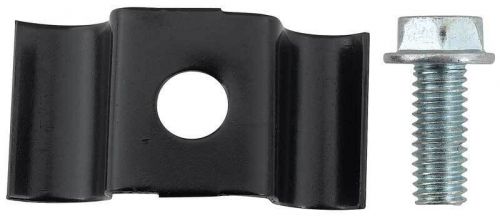 1967-72 chevy gmc truck; battery tray hose clamp; with ac; w/ bolt; black