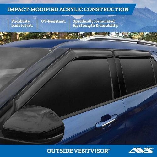 Stylish Smoke Finish Ventvisor/Rain Guards for Toyota 4Runner - Made in the USA, US $143.99, image 8