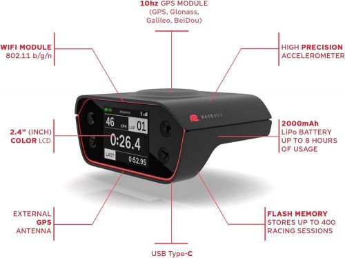 RaceBox GPS Performance Meter Lap Timer Drag Racing Data Logger Timing System, US $299.00, image 5