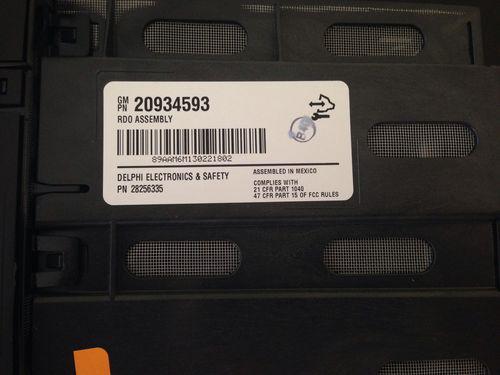 07-13 LIKE New Chevy GMC CD Radio Ipod USB input & 3.5 AUX MP3 Part # 20934593 , US $127.99, image 8